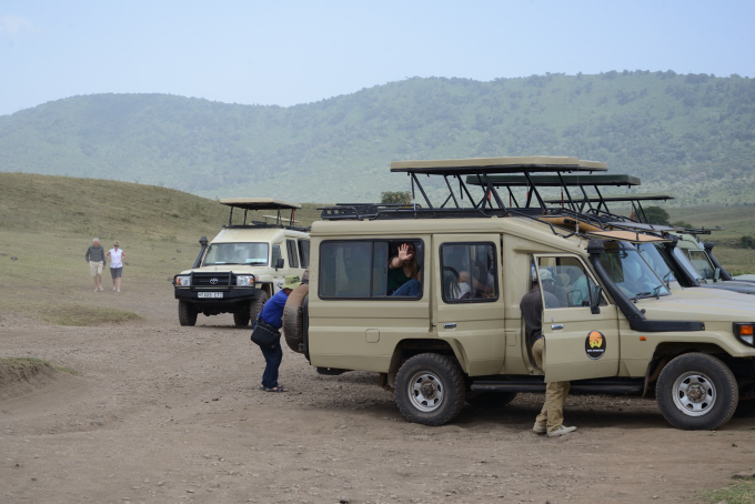 El cráter de Ngorongoro