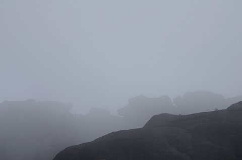 Roraima con neblina