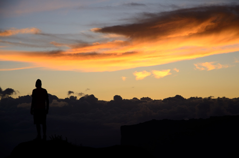 Val y atardecer