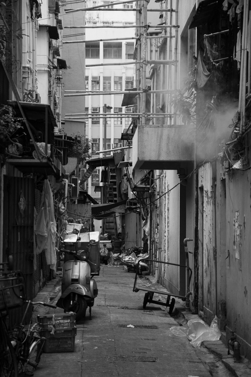 No puedo dejar de mostrar las callejuelas traseras