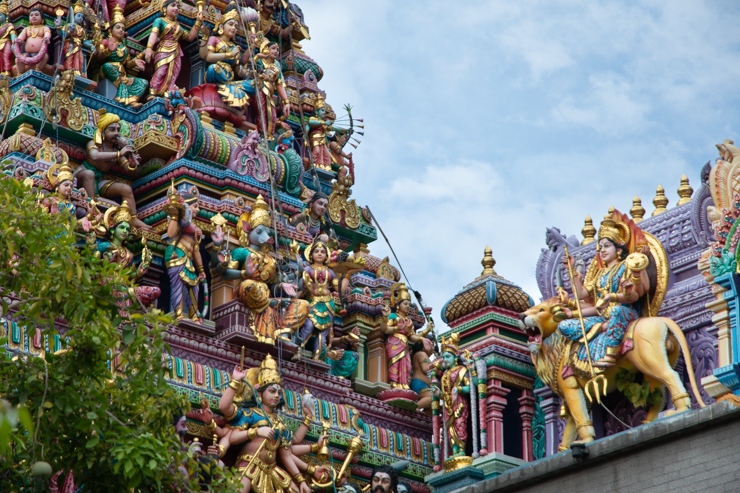 Un templo hindú