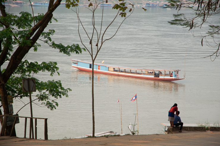 El puerto de Luang Prabang