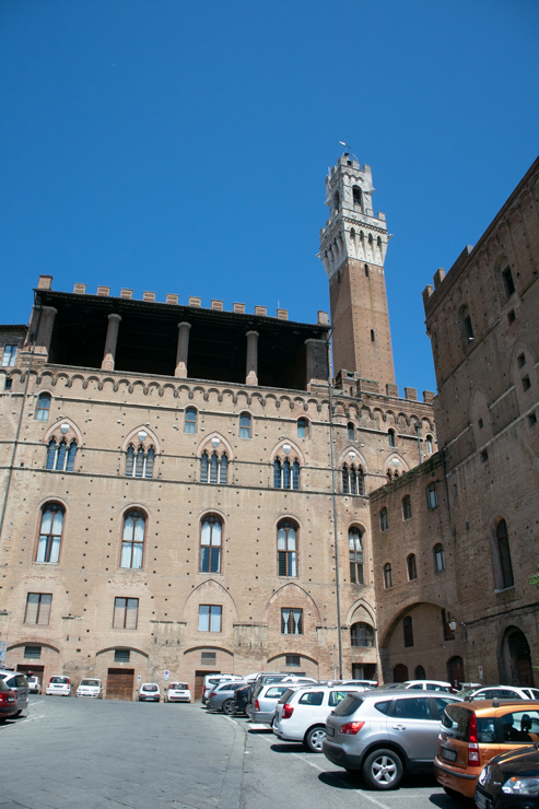 Il palazzo publico, la alcaldía de Siena