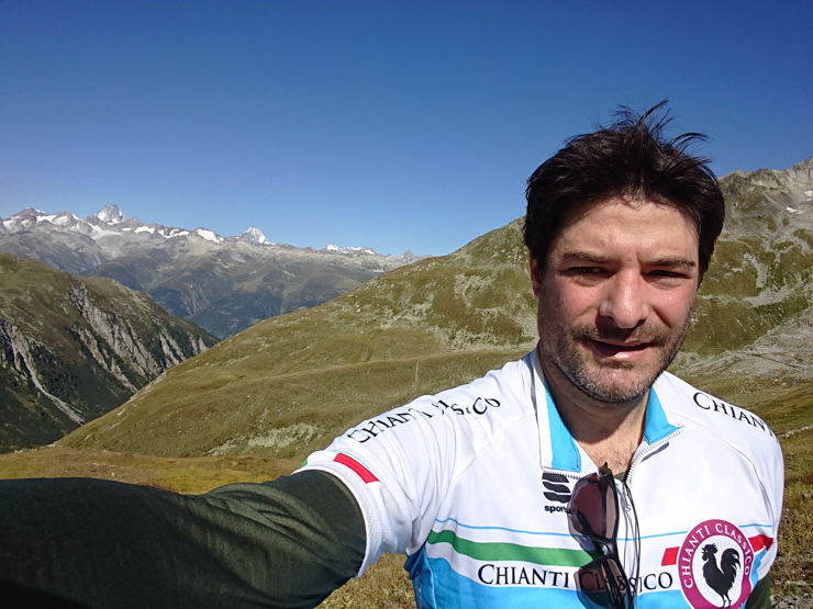 Yo en el nufenenpass